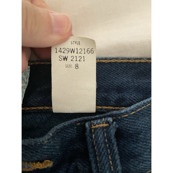 VTG Sasson Jeans Womens‎ 8 High Waisted Mom Frayed Hem Boho Festival 70s - Picture 4 of 9